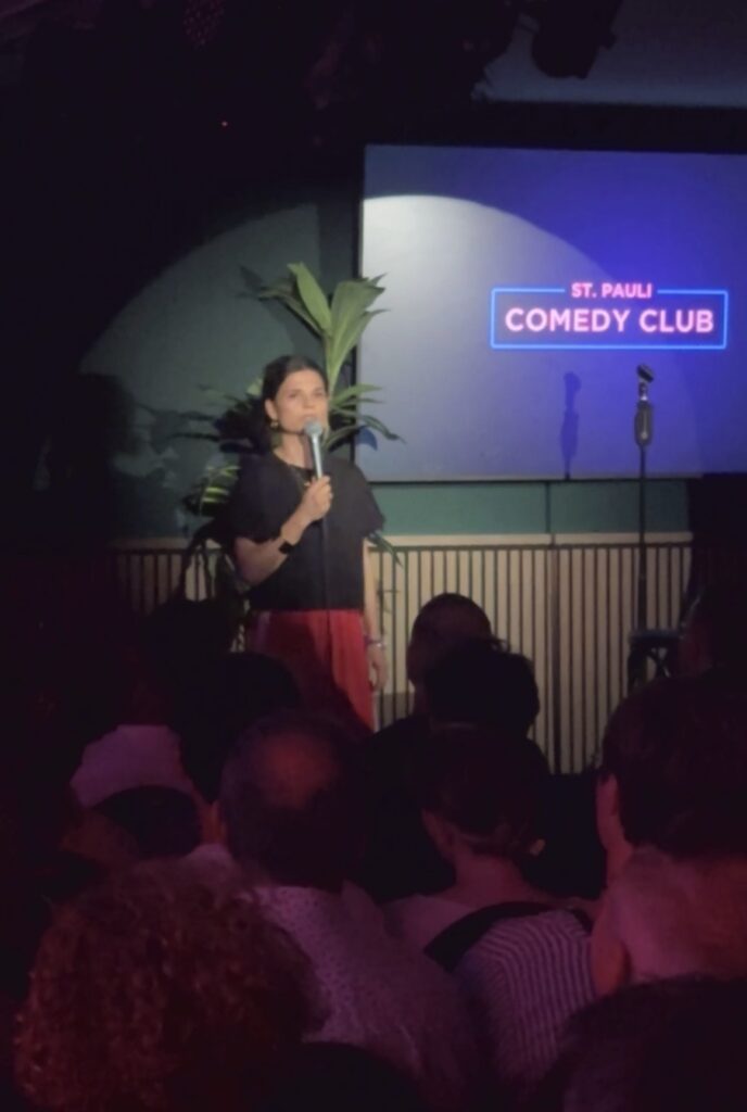 mo de weryha im St Pauli Comedy Club