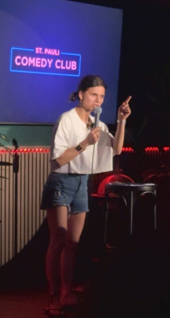 mo de weryha im St Pauli Comedy Club